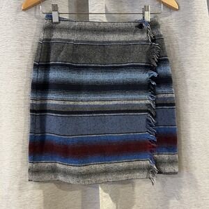 Vintage Daily‎ Habit Aztec Western Striped Skirt Size 5